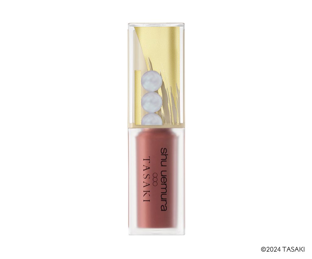 new shu uemura x TASAKI limited collection kinu care glow up eternal brown